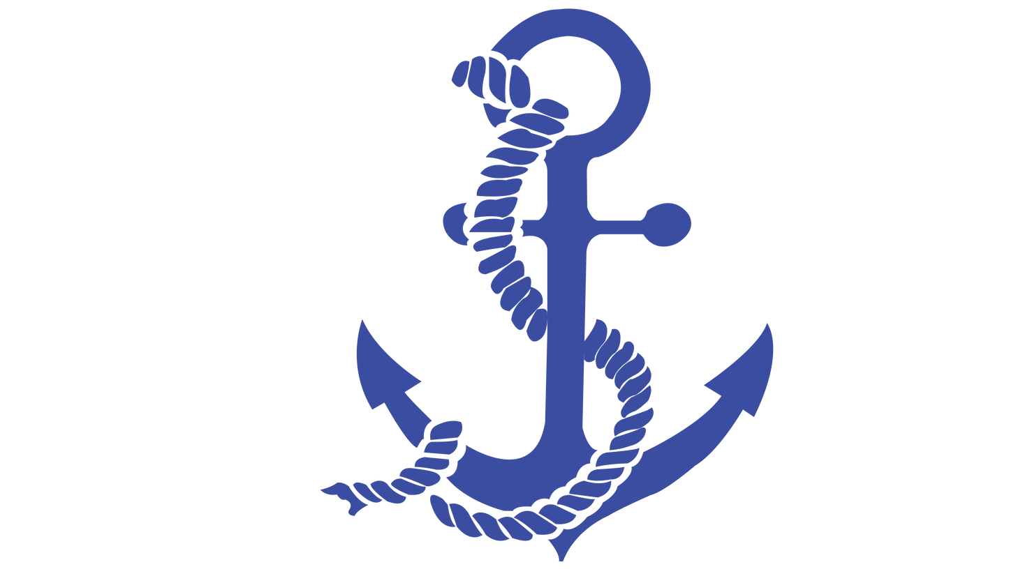 Anchor Ship design for custom printing on t-shirts and apparel