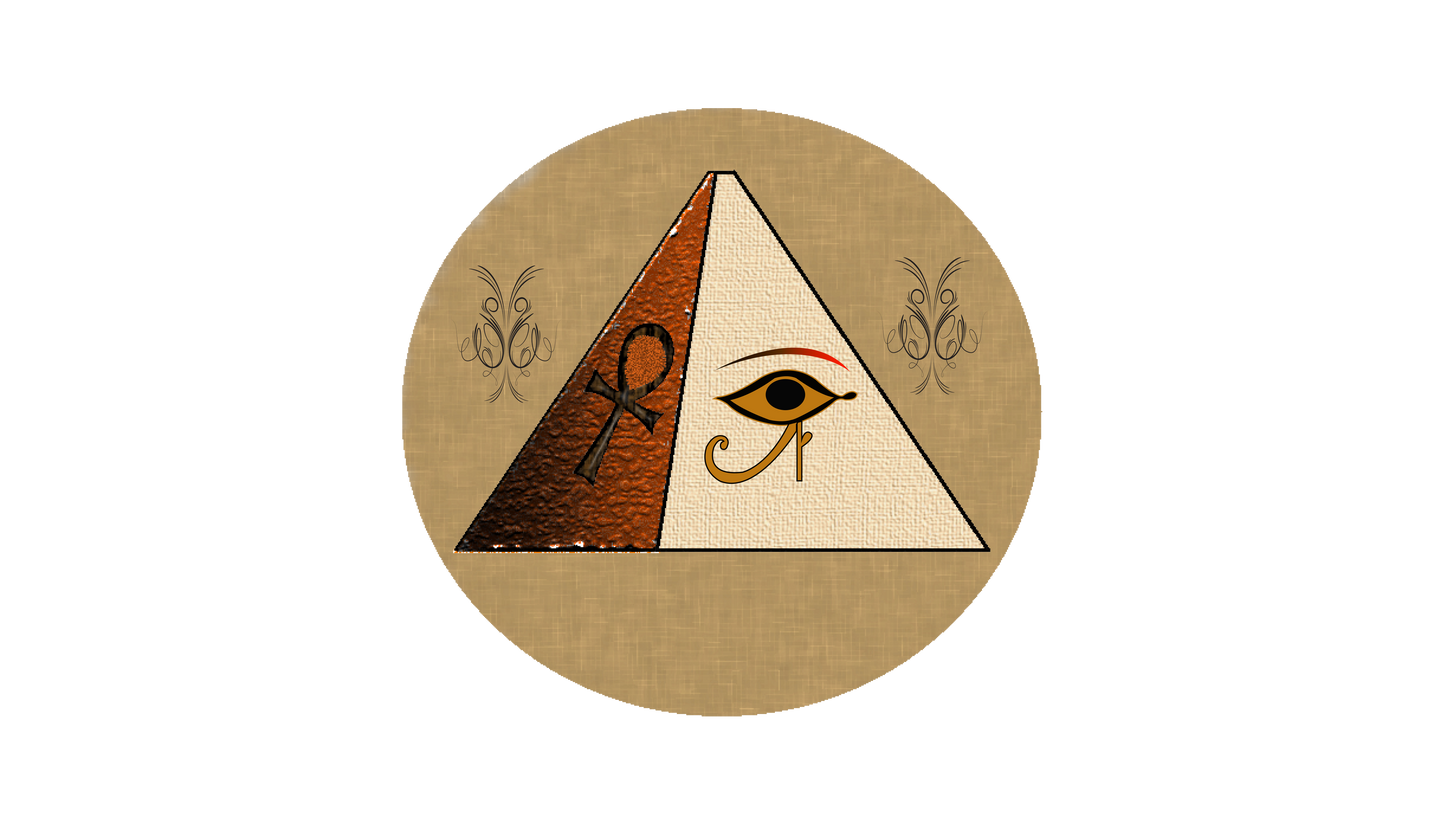 Pyramid design for custom printing on t-shirts and apparel
