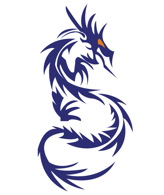  Snake Dragon design for custom printing on t-shirts and apparel