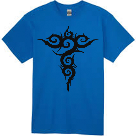 Tribal Geometric Pattern Graphic T-Shirt