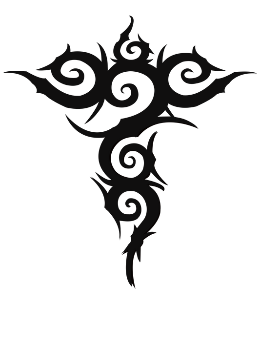  Tribal design for custom printing on t-shirts and apparel